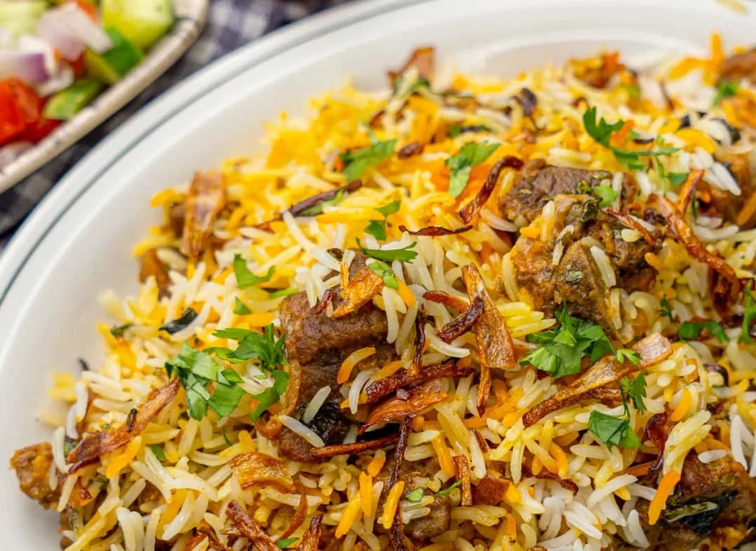 Delicious lamb biryani in St. Albert, AB